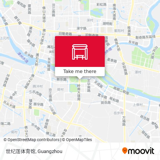 世纪莲体育馆 map