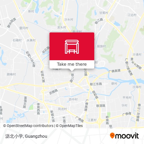 沥北小学 map