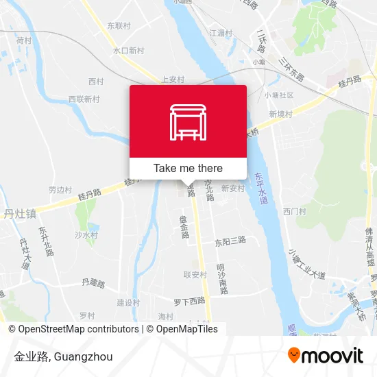 金业路 map