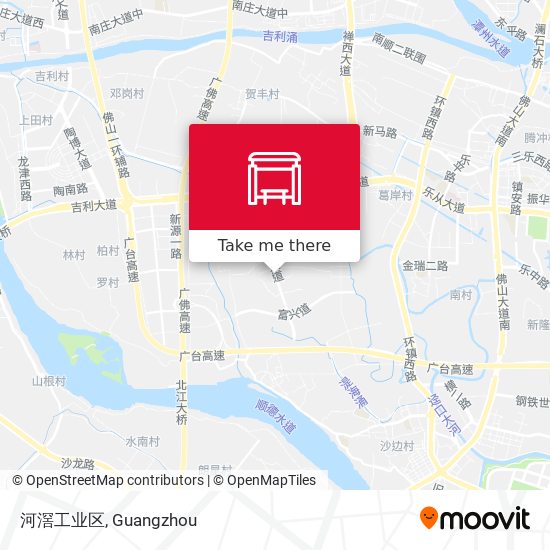 河滘工业区 map