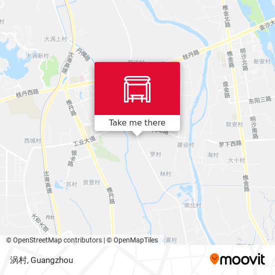 涡村 map