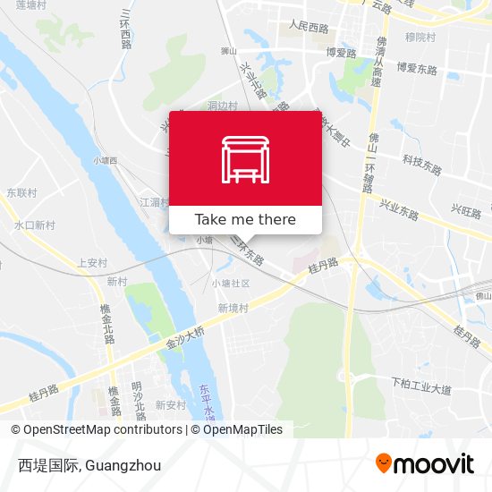 西堤国际 map