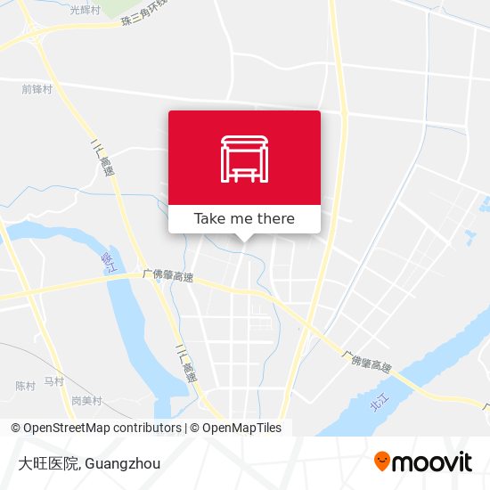 大旺医院 map