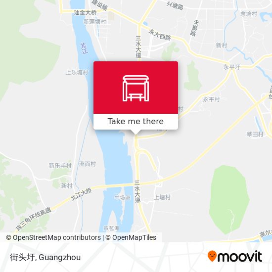 街头圩 map