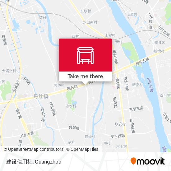 建设信用社 map