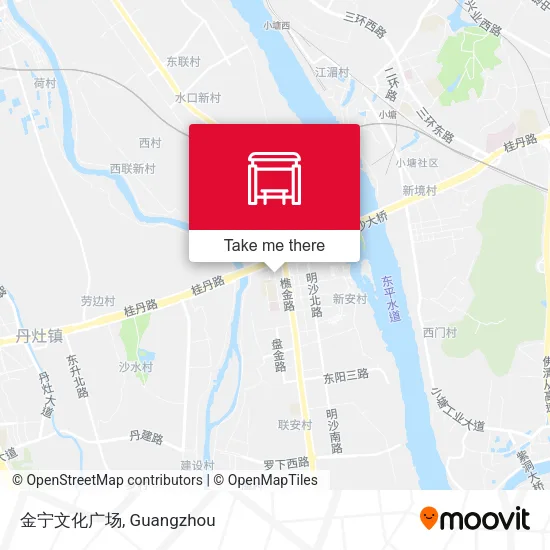 金宁文化广场 map