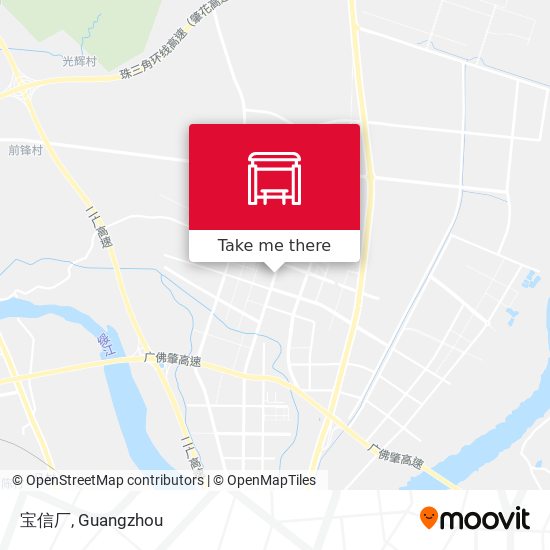 宝信厂 map