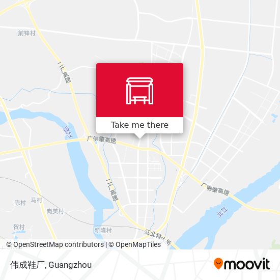 伟成鞋厂 map