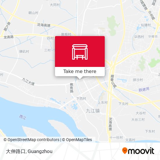大伸路口 map
