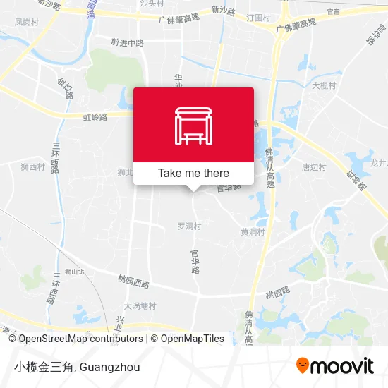 小榄金三角 map