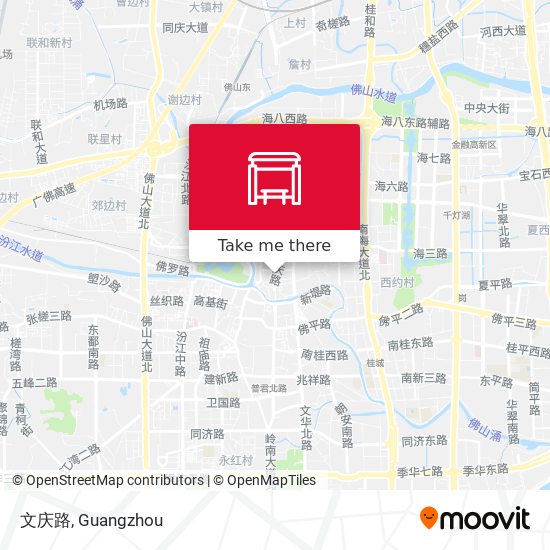 文庆路 map