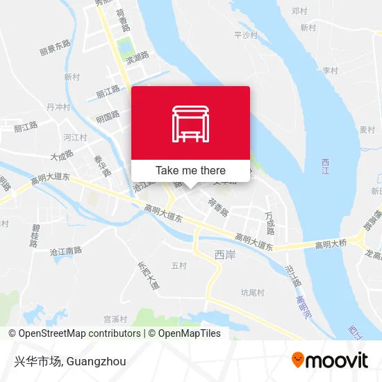 兴华市场 map