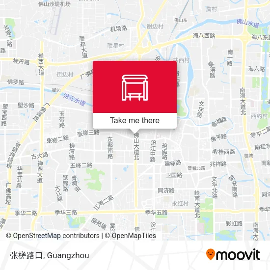张槎路口 map