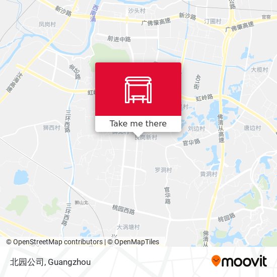 北园公司 map