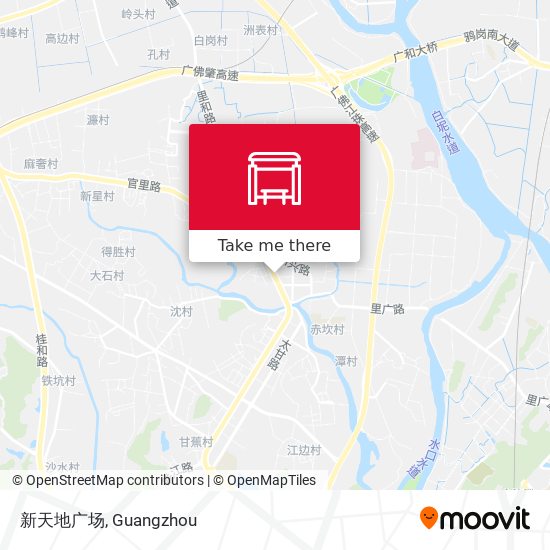 新天地广场 map