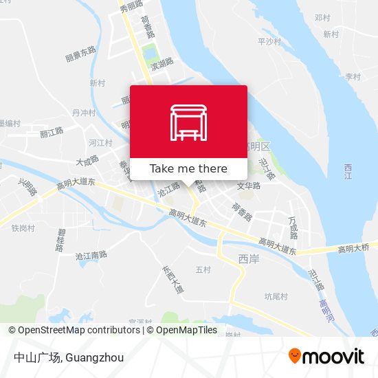 中山广场 map