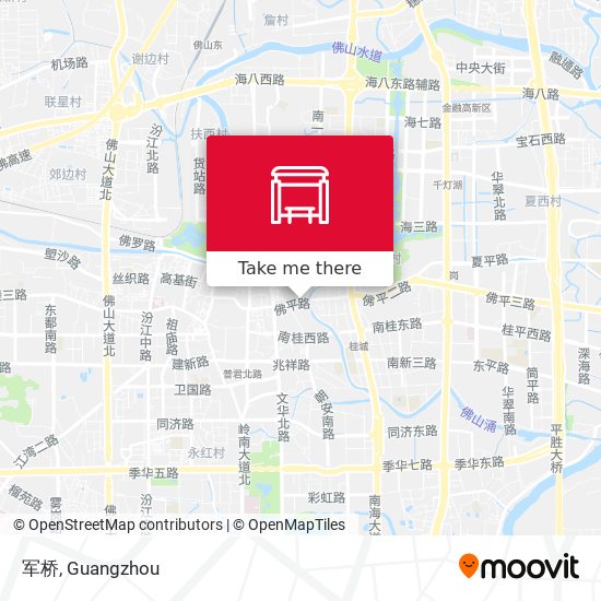 军桥 map