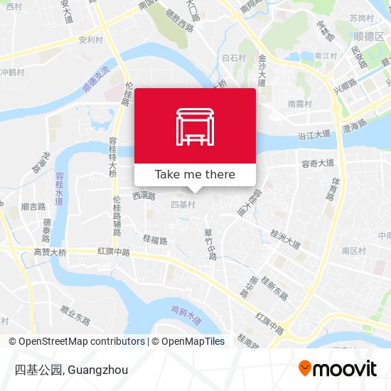 四基公园 map