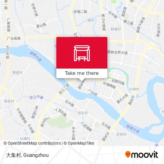 大集村 map