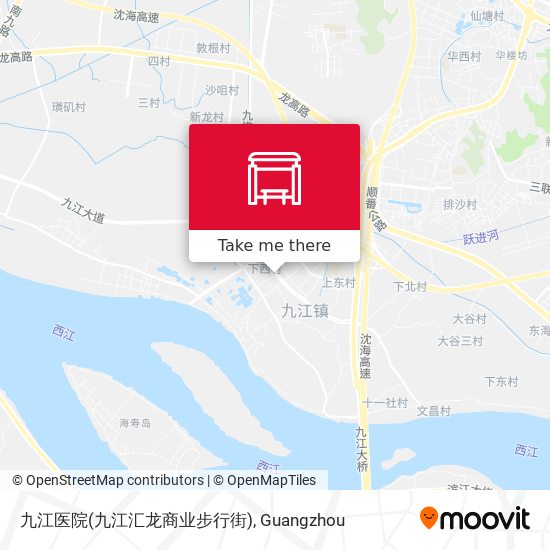 九江医院(九江汇龙商业步行街) map