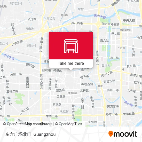 东方广场北门 map