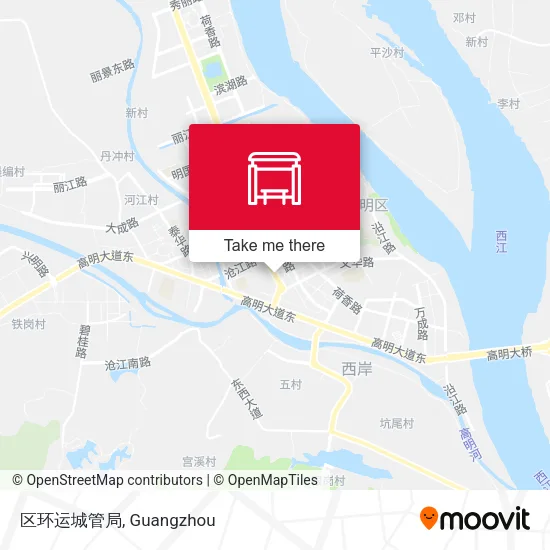 区环运城管局 map