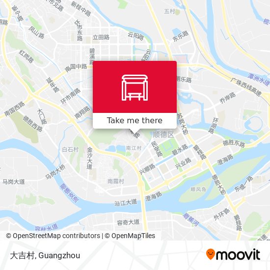 大吉村 map