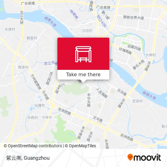 紫云阁 map