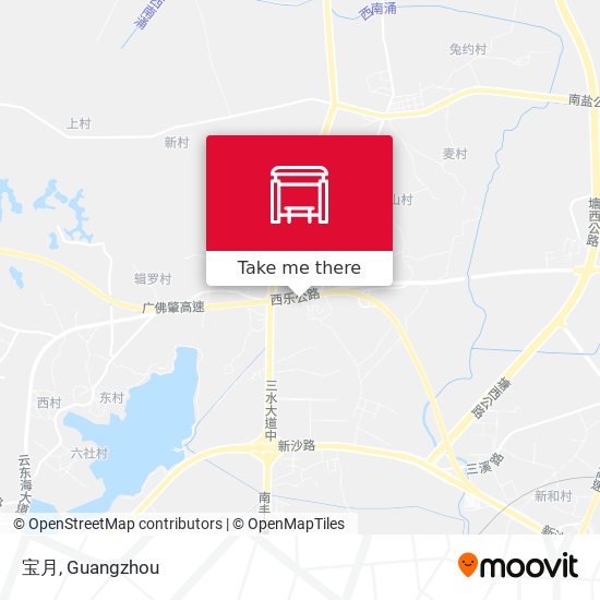宝月 map