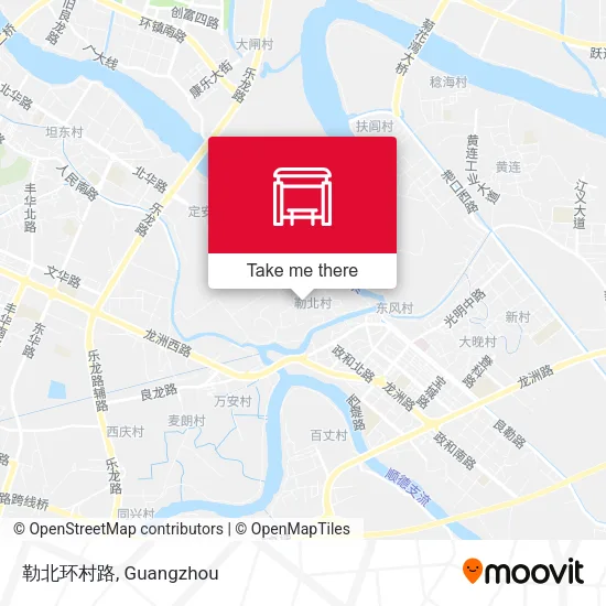 勒北环村路 map