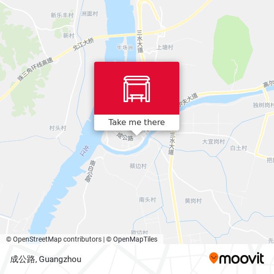 成公路 map
