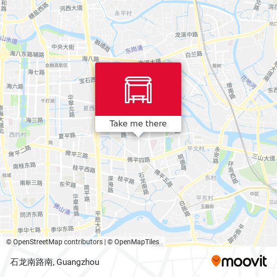 石龙南路南 map