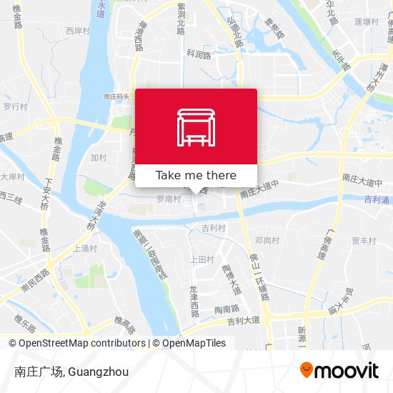 南庄广场 map