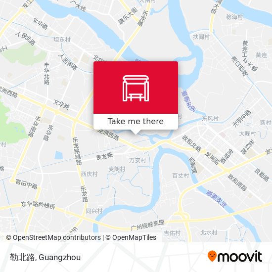 勒北路 map