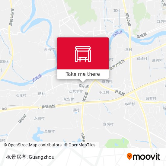 枫景居亭 map