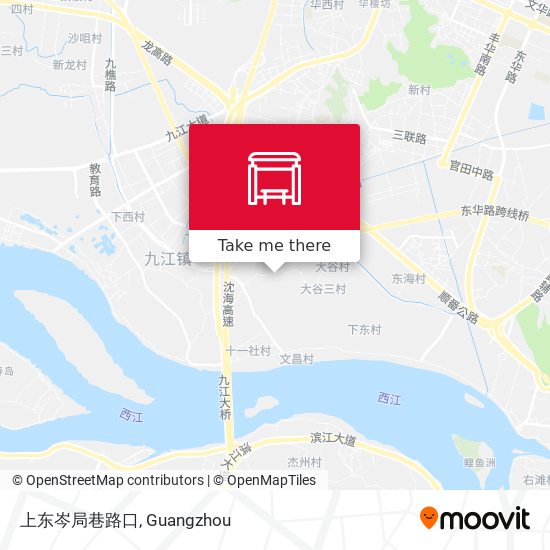 上东岑局巷路口 map