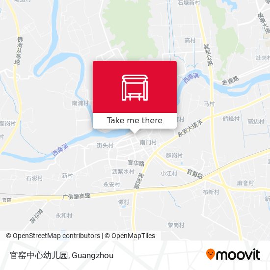 官窑中心幼儿园 map