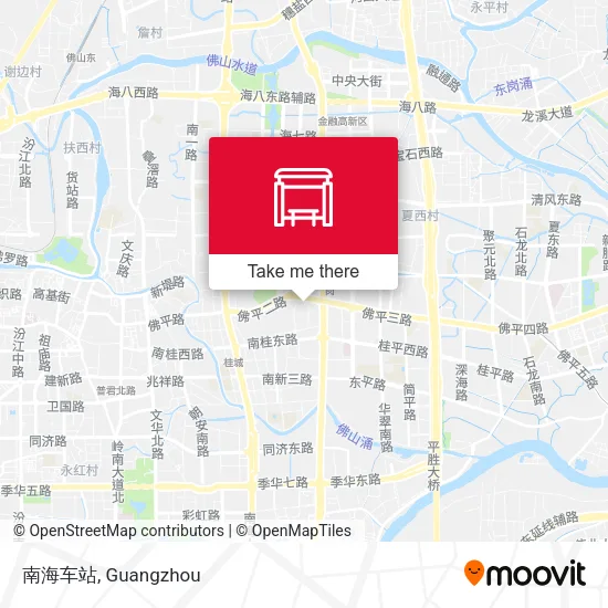 南海车站 map