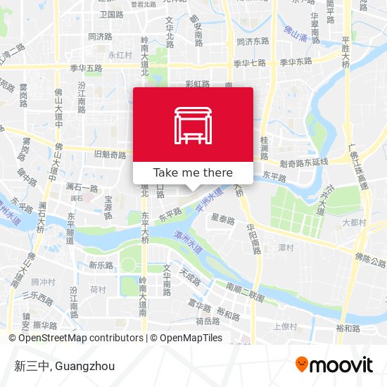 新三中 map