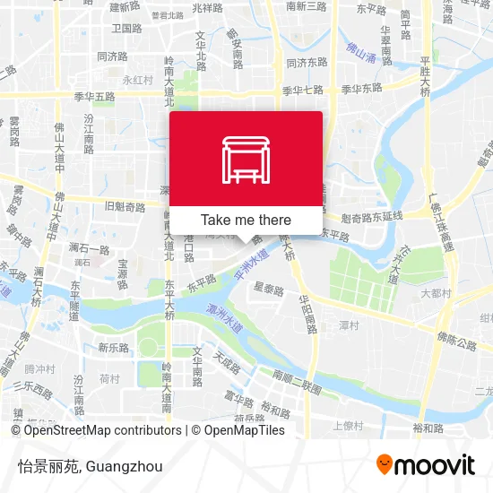 怡景丽苑 map