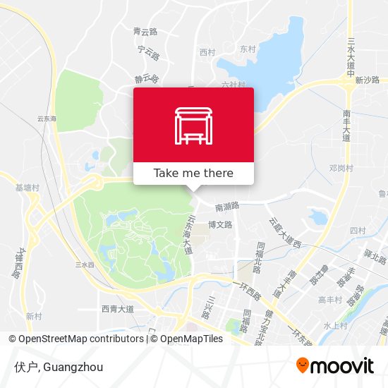 伏户 map