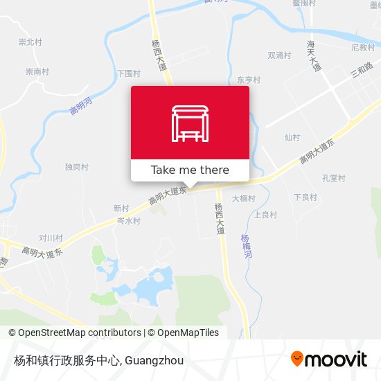 杨和镇行政服务中心 map