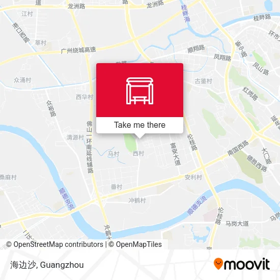 海边沙 map