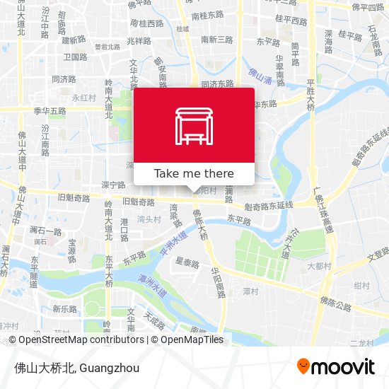 佛山大桥北 map
