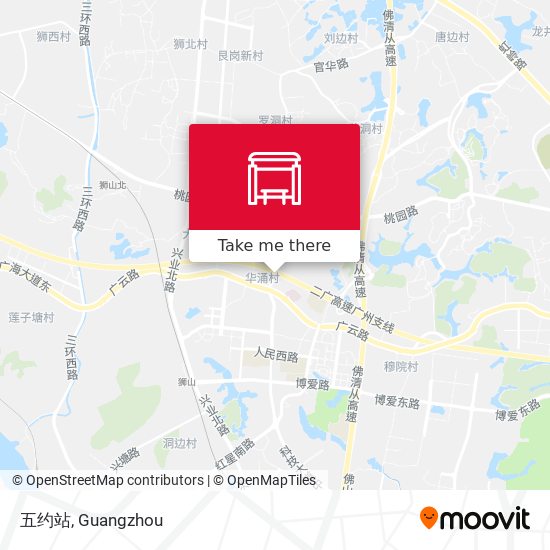 五约站 map