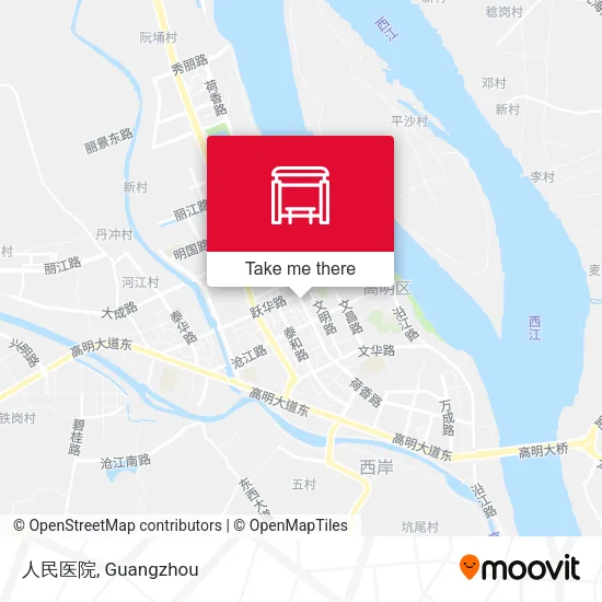人民医院 map