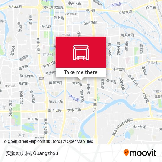 实验幼儿园 map