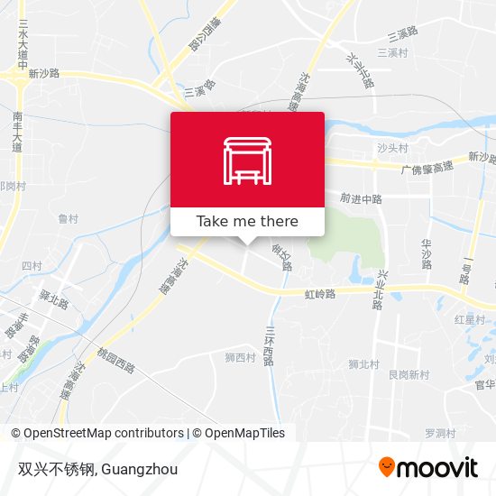 双兴不锈钢 map