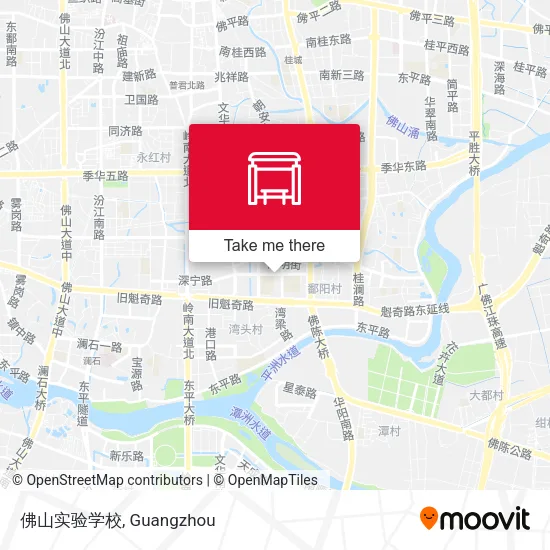 佛山实验学校 map