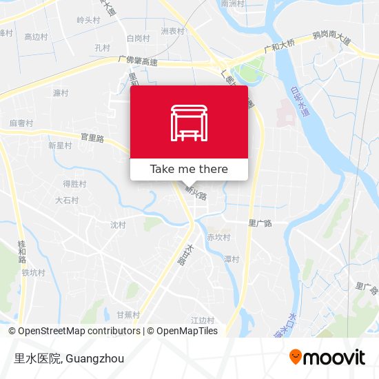 里水医院 map